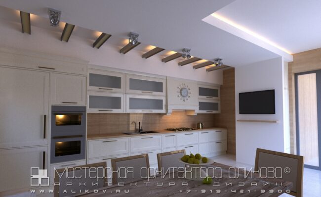 Дизайн интерьера дома во Владикавказе Мастерская архитектора Аликова (4)